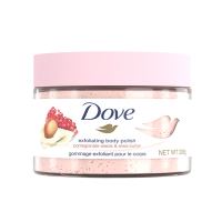 多芬身体磨砂乳霜石榴籽和乳木果 全身去角质 滋润保湿 搓泥宝 298G