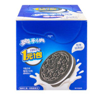 奥利奥巧克力原味夹心饼干零食桶475g/盒