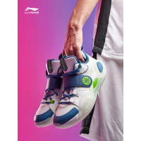 李宁全城8篮球鞋男韦德系列低帮运动鞋缓震潮球鞋