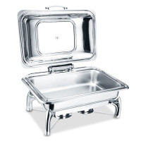 苏泊尔(SUPOR)豪华加厚液压自助餐炉全钢电加热布菲炉