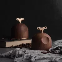 南十字星 黄铜木质音乐盒八音盒天空之城 黑胡桃木款