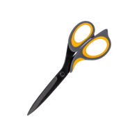 77757合金钢大号剪刀涂层尖头多功能办公室裁缝手工成人剪刀