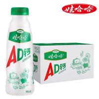 AD钙奶含乳酸甜奶饮品450ml*15瓶整箱装饮料娃哈哈营养早餐奶港式奶茶瓶大瓶装新瓶型