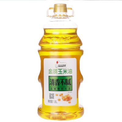 品品好金质玉米胚芽油1.8L物理压榨食用油