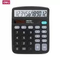 得力(deli) 837ES 12位桌面型计算器大屏幕