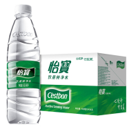 纯净水555ml*24瓶整箱 瓶装矿泉水小瓶饮用水纸箱装饮用水 怡宝纯净水 555ml*24