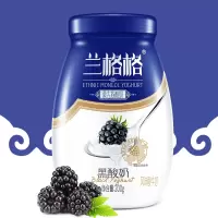 兰格格黑酸奶200g*6瓶