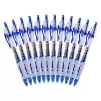 晨光（M&G）GP1163蓝色按动中性笔/签字笔 0.5mm 12支装