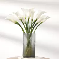 企购优品 马蹄莲仿真花装饰花65cm 3支装