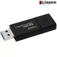 金士顿 DT100G3-256G 闪存盘/塑料体U盘(USB3.0)