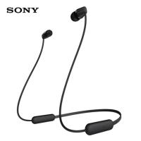 索尼(SONY) WI-C200 无线入耳式立体声耳机 手机耳机 颈挂线控 黑色(建行)