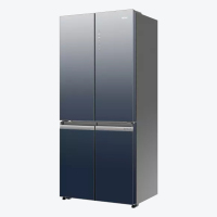 Haier/海尔冰箱BCD-502WDCEU1多门冰箱风冷无霜 502升 四门十字对开门家用冰箱变频静音干湿分储彩晶面板