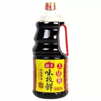 海天味极鲜酱油1.6L 天然鲜 炒菜凉拌 酿造酱油 特级生抽