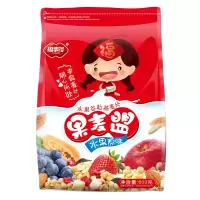 福事多水果谷粒燕麦片600g早餐代餐牛奶冲泡干吃即食冲饮食品