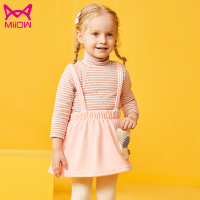 猫人童装春秋女童背带裙女可爱甜美半身裙冬季打底百搭学院风