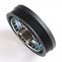 航途智能 别克君威曲轴皮带轮/主皮带轮 黑色