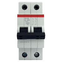 SAFT 微型断路器 SH202 2P 25A C型 SH202-C25 ABB(单位:个)