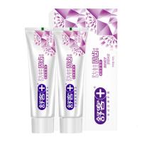 舒客防蛀固齿牙膏2支装 木糖醇 护齿 高钙健齿清新口气口臭