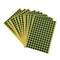 补靶纸射击靶贴圆形补胸环靶纸帖军绿色白色打靶靶帖 军绿色1本