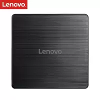 联想 GP70N 8倍速 USB2.0外置光驱 外置DVD刻录机 移动光驱 黑色(兼容Windows/苹果MAC系统)