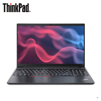 联想ThinkPad E15 2021新款 15.6英寸高性能轻薄笔记本电脑( i7-1165G7 8G 512GSSD ) 高色域 黑色 商务办公 网课学习 影音娱乐