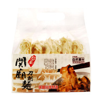 台湾进口 自然素材 刀削面 360g/袋