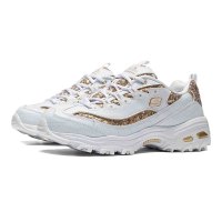 Skechers斯凯奇女鞋熊猫鞋2020新款亮片厚底低帮复古休闲运动鞋11916