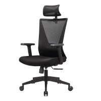 慧采云 办公家具办公椅舒适电脑椅子靠背老板座椅旋转椅带头枕