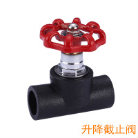 卡耐夫PE水管截止阀门闸阀开关DN20热熔配件 单位:个