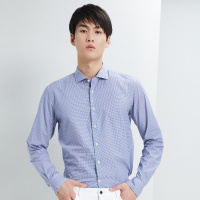 鄂尔多斯 | ERDOS春夏长袖商务休闲舒适透气男式衬衫