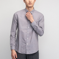 鄂尔多斯 | ERDOS春夏纯棉暗纹路男式衬衫