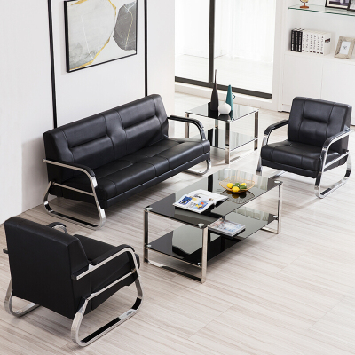 全简办公沙发会客现代接待沙发商务沙发简约办公室沙发