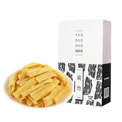 姚朵朵 腐竹干货228g盒装 腐竹段豆腐干油豆皮头层豆腐皮豆制品火锅原料