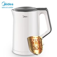 美的(Midea)电水壶热水壶1.5L家用304不锈钢电热烧水壶自动断电开水壶SH15Colour102 单位:个