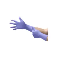 安思尔(Ansell)Microflex浅蓝色丁腈橡胶手套-XS