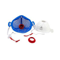 代尔塔(DELTAPLUS)5塑网+5片活性炭P2蜘蛛口罩M1200SMW5