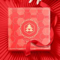 森蜂园 蜂蜜年货礼盒 长白山椴树原蜜1400g（350g*4）送礼精致玻璃瓶礼盒