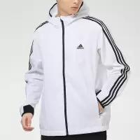 Adidas阿迪达斯外套男跑步训练运动服休闲夹克GQ0623