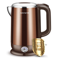 九阳(Joyoung)电热水壶1.7L烧水壶煮水壶食品级不锈钢家用无级控温开水煲K17-W6 单位:个