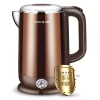 九阳(Joyoung)电热水壶1.7L烧水壶煮水壶食品级不锈钢家用无级控温开水煲K17-W6 单位:个