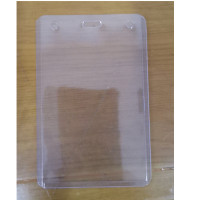 MiDU 透明硬胶卡套 证件工作证卡展会卡胸牌员工证(10个/包)