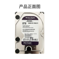 海康威视硬盘 西部数据 WD 监控硬盘 紫盘8TB 监控设备套装配件 录像机专用监控硬盘