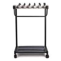 天堂伞 万向轮雨伞架银行大堂收纳伞架 12头雨伞架