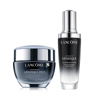 兰蔻 小黑瓶精华50ml+兰蔻发光眼霜15ml