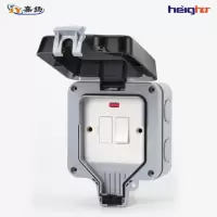 HEIGHT 室外浴室墙壁防水开关插座 MP21-FUSE
