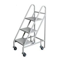 登高梯档案室手推车钢制三步梯