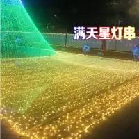 LED天星灯串户外防水圣诞树装饰灯带