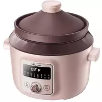 小熊 (DDG-D40F1) 电炖锅 煲汤锅 电砂锅 紫砂锅 煮粥 家用智能电汤锅