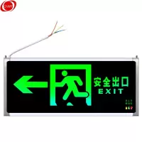 安全出口疏散指示牌紧急通道标志灯