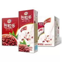 伊利(YILI)谷粒多 红谷 苗条装 250ml*12